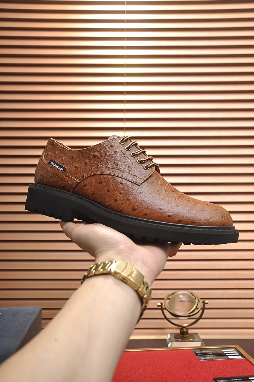 Men's shoes💰560💶[Dior] (cowhide lining) Dior original 1:1 high quality factory, imported original materials, imported original cowhide, cowhide lining, original TPU outsole, code number: 38-44